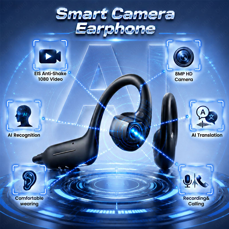 Headphones - หูฟังอัจฉริยะ AI รุ่นใหม่ พร้อมกล้อง HD 800W