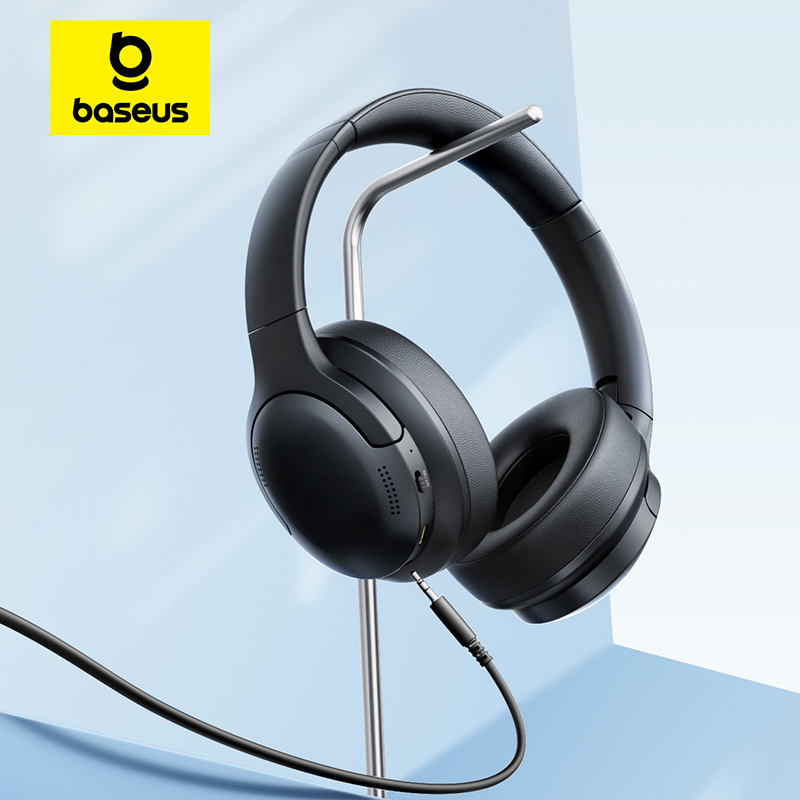 Anc Wireless Over Ear Headphones - หูฟังไร้สาย Baseus BH1 Lite บลูทูธ 6.0