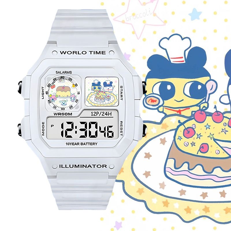 Smartwatches - นาฬิกาอิเล็กทรอนิกส์อัจฉริยะทามาก็อตจิ บิ๊ก มอธ จิมามินาฬิกาอิเล็กทรอนิกส์สำหรับนักเรียน ของขวัญคริสต์มาสและวันเกิด