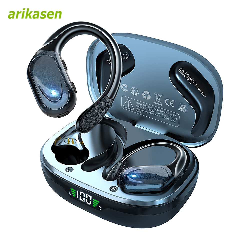 Anc Wireless Over Ear Headphones - หูฟังไร้สายกีฬาบลูทูธ 5.3 หูฟังพร้อมไมโครโฟนตัดเสียงรบกวน 75H ไฮไฟสเตอริโอ Over