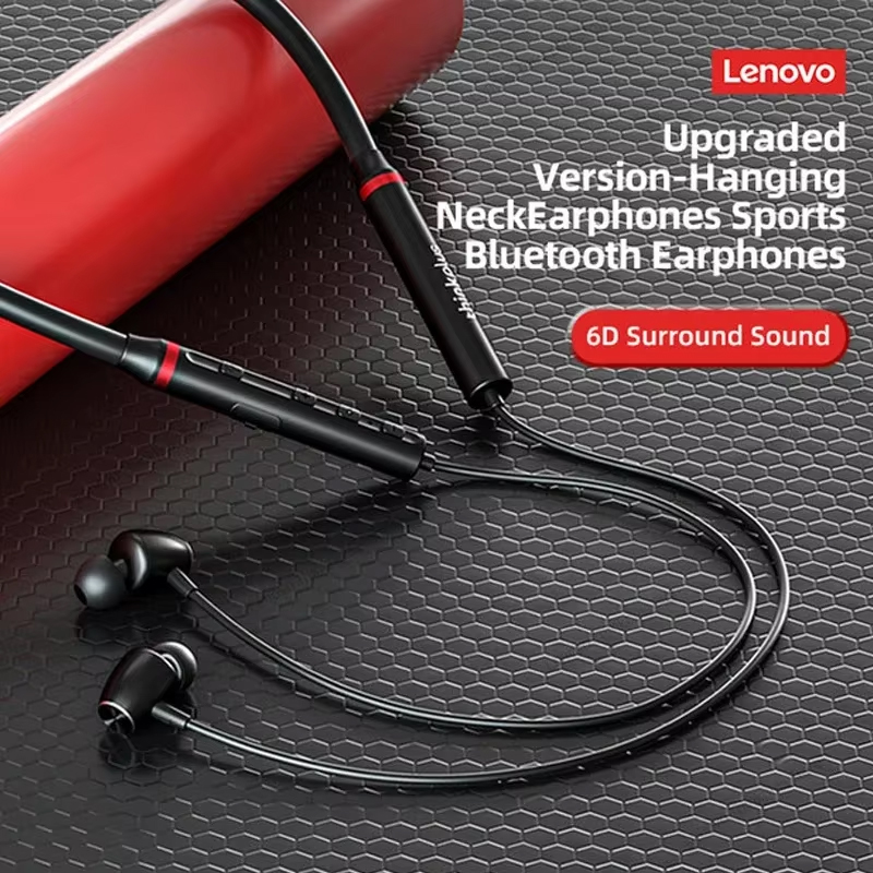 ใหม่เลอโนโว HE05X HE05 โปรหูฟั - Magnetic Neckband Sports Earphones บทวิจารณ์และราคา