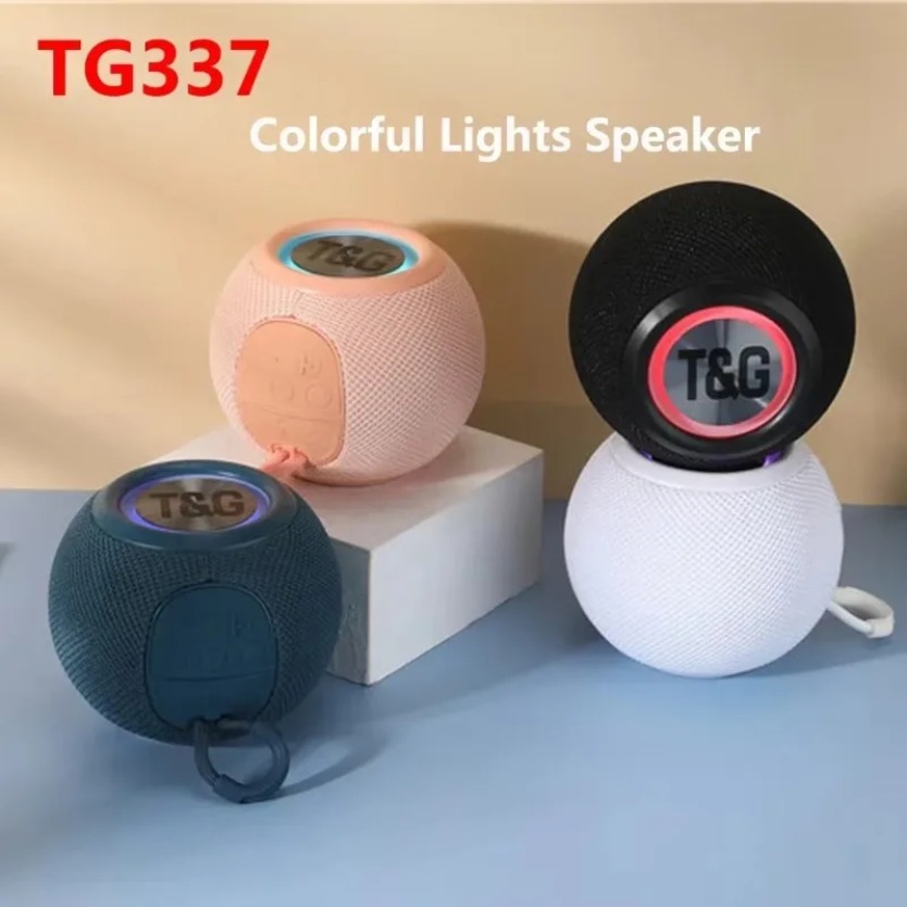ลำโพงบลูทูธ TG337 TWS พร้อมเสี - Portable Bluetooth Speaker Waterproof Ipx7 บทวิจารณ์และราคา
