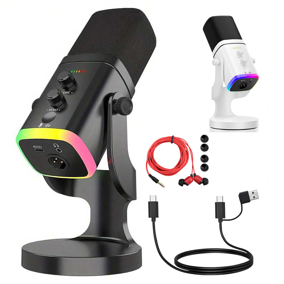 ไมโครโฟนไดนามิก USB/XLR สำหรับ - Gaming Headset With Mic Rgb บทวิจารณ์และราคา