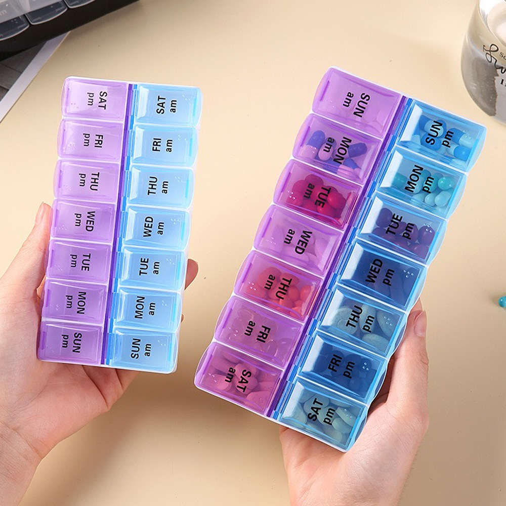กล่องยาแบบพกพา 14 ช่อง แยกอิสร - Laptops บทวิจารณ์และราคา