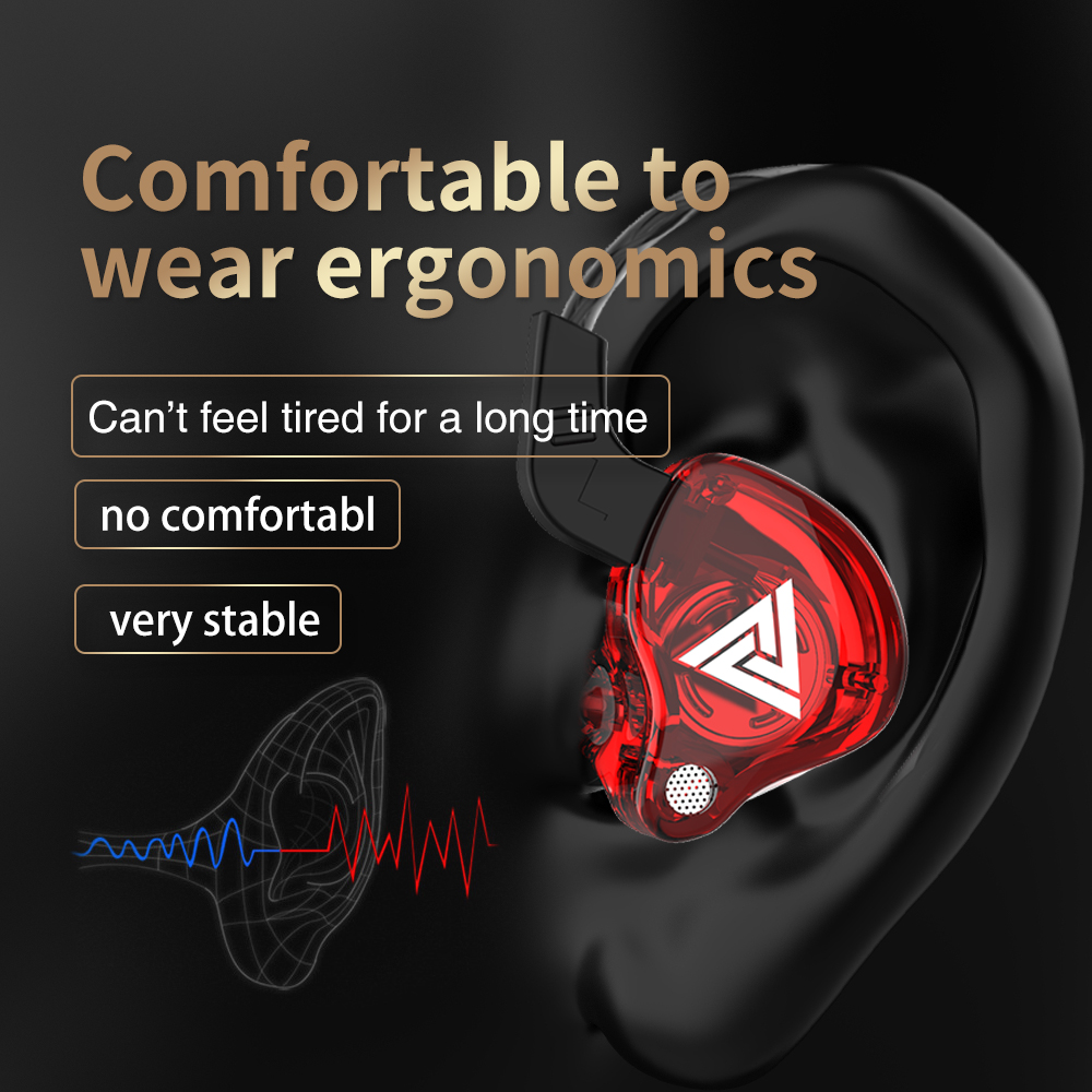 Qkz AK6ชุดหูฟังสเตอริโอเบสหูฟั - Open Ear Air Conduction Headphones บทวิจารณ์และราคา