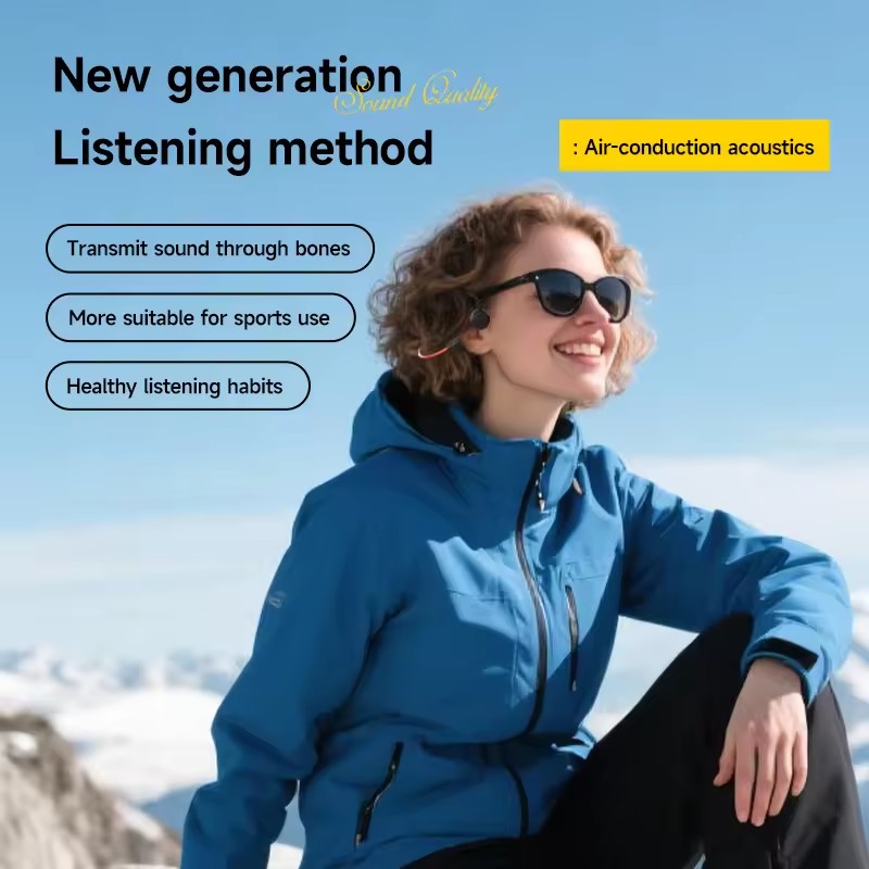 หูฟังบลูทูธ 5.4 แบบ Bone Condu - Bone Conduction Running Headphones บทวิจารณ์และราคา