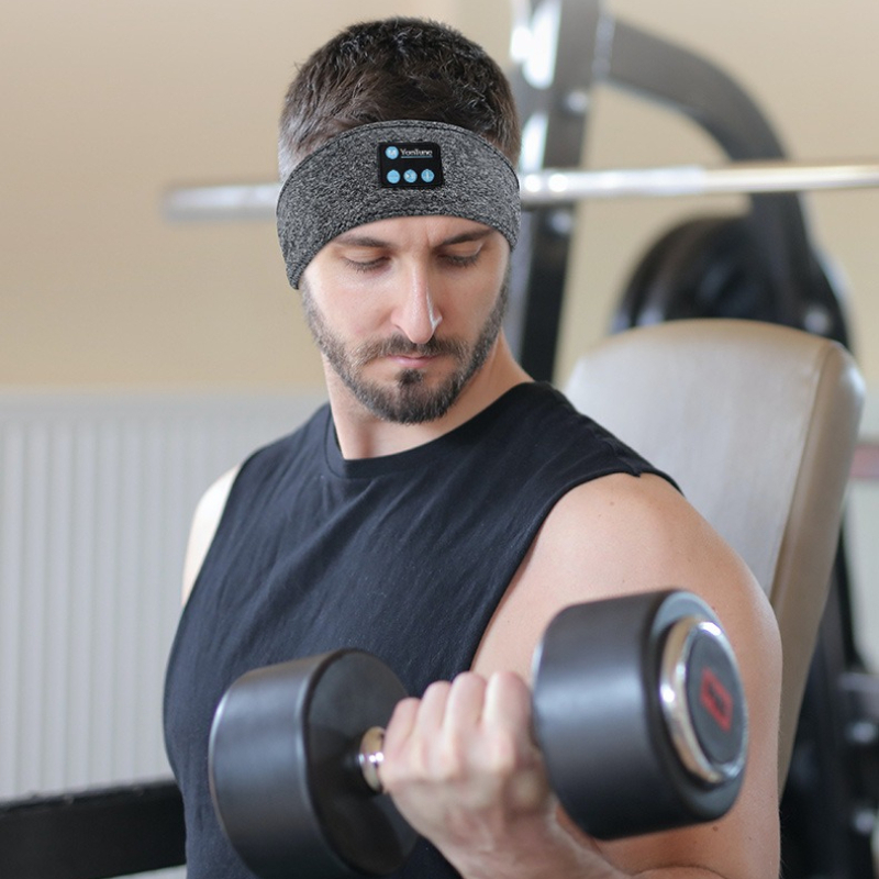 หูฟังบลูทูธแบบสปอร์ต สายคาดศีร - Sleep Mask Headphones Bluetooth บทวิจารณ์และราคา