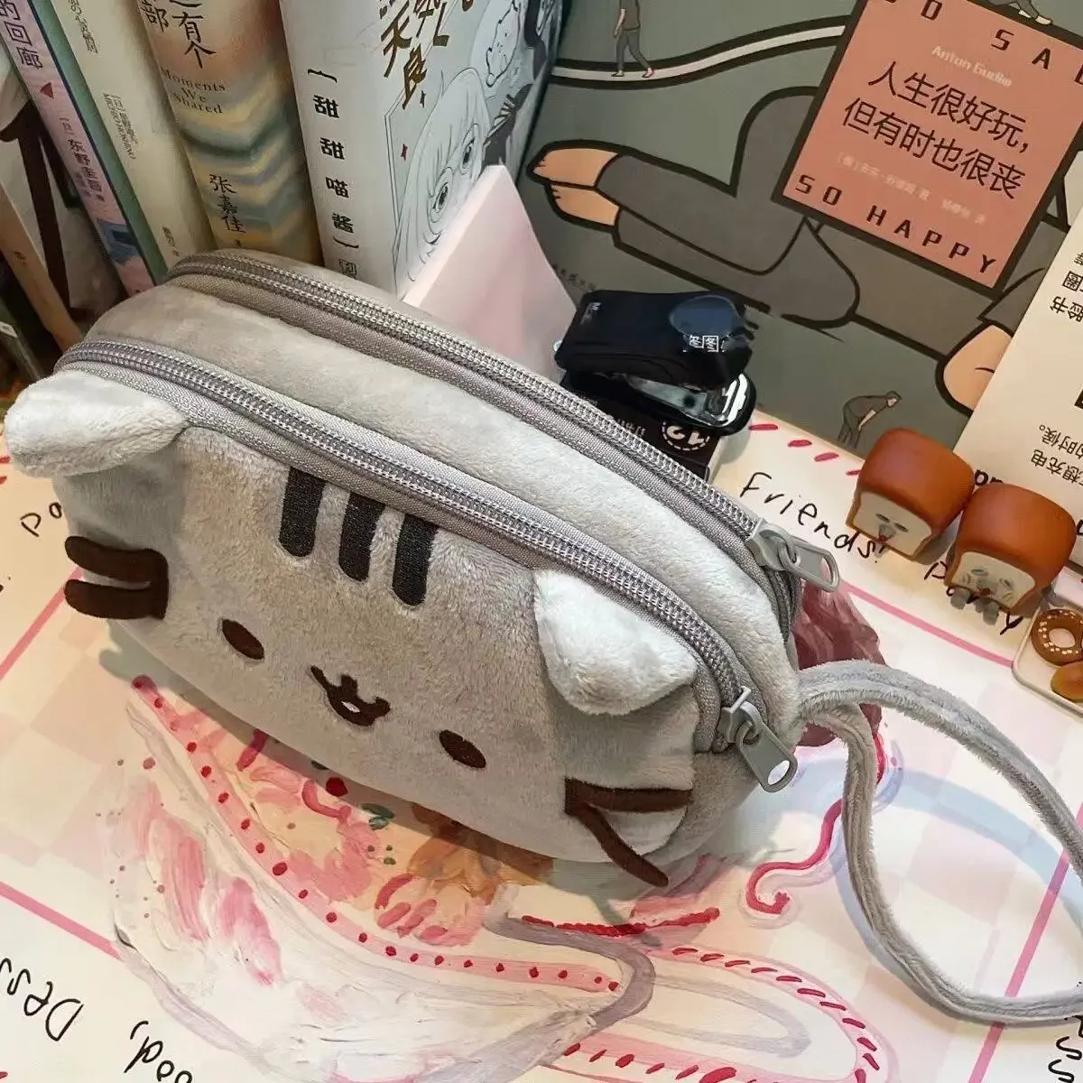 กระเป๋าดินสอลายการ์ตูนแมวอ้วนค - Laptops บทวิจารณ์และราคา