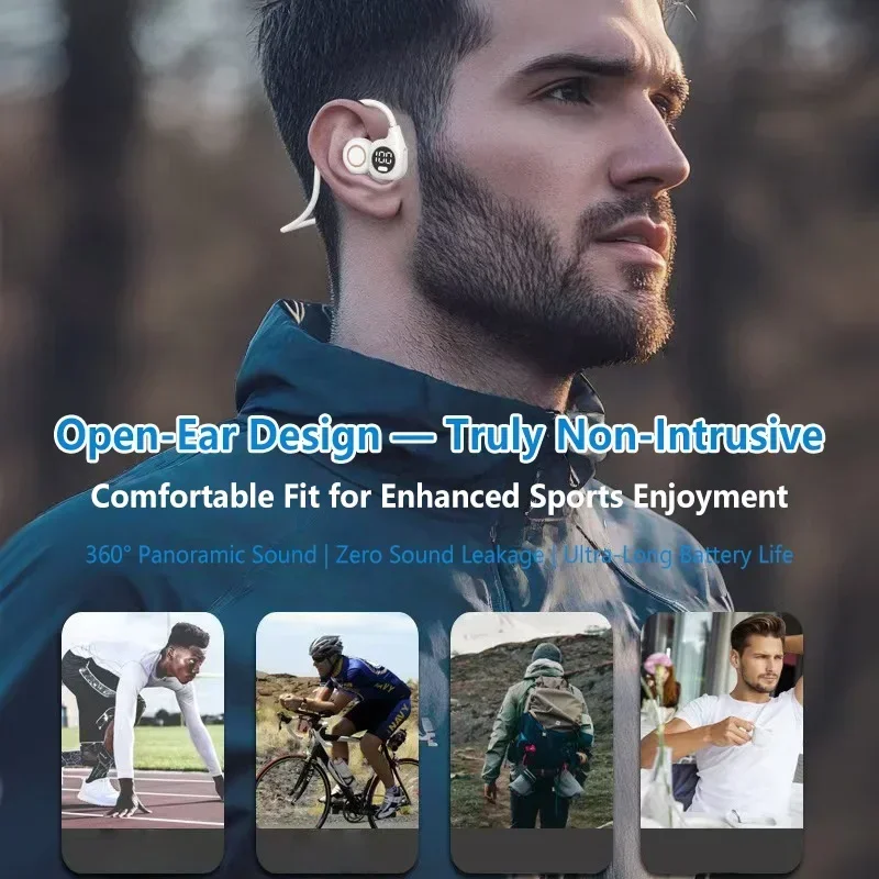 หูฟังบลูทูธแบบส่งสัญญาณผ่านกระ - Bone Conduction Running Headphones บทวิจารณ์และราคา