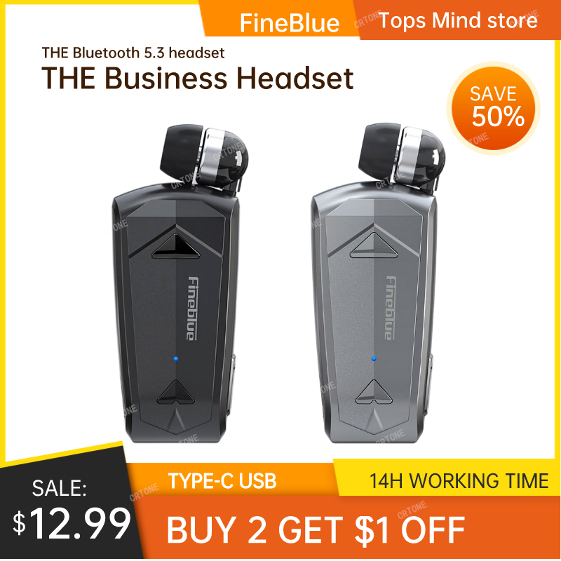 หูฟังไร้สายขนาดเล็ก Fineblue F - Type C Wired Earphones With Mic บทวิจารณ์และราคา
