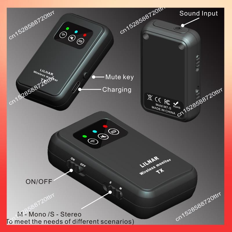 ABNR ไร้สาย In Ear Monitor ระบ - In Ear Monitors For Singers บทวิจารณ์และราคา