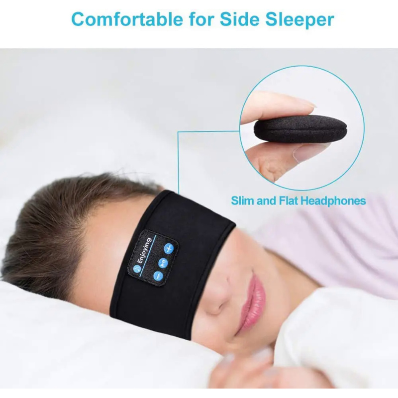 หน้ากากนอนหลับบลูทูธหูฟังนอนแบ - Sleep Mask Headphones Bluetooth บทวิจารณ์และราคา