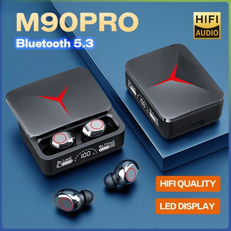 TWS M90 Pro หูฟังไร้สายสําหรับ - Tws Earbuds Bluetooth 5.3 บทวิจารณ์และราคา