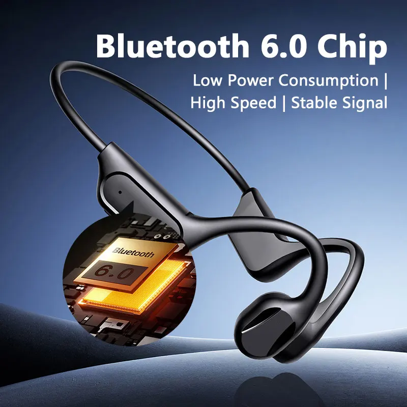 ใหม่ IPX8 กีฬาหูฟังบลูทูธแบบนำ - Bone Conduction Running Headphones บทวิจารณ์และราคา