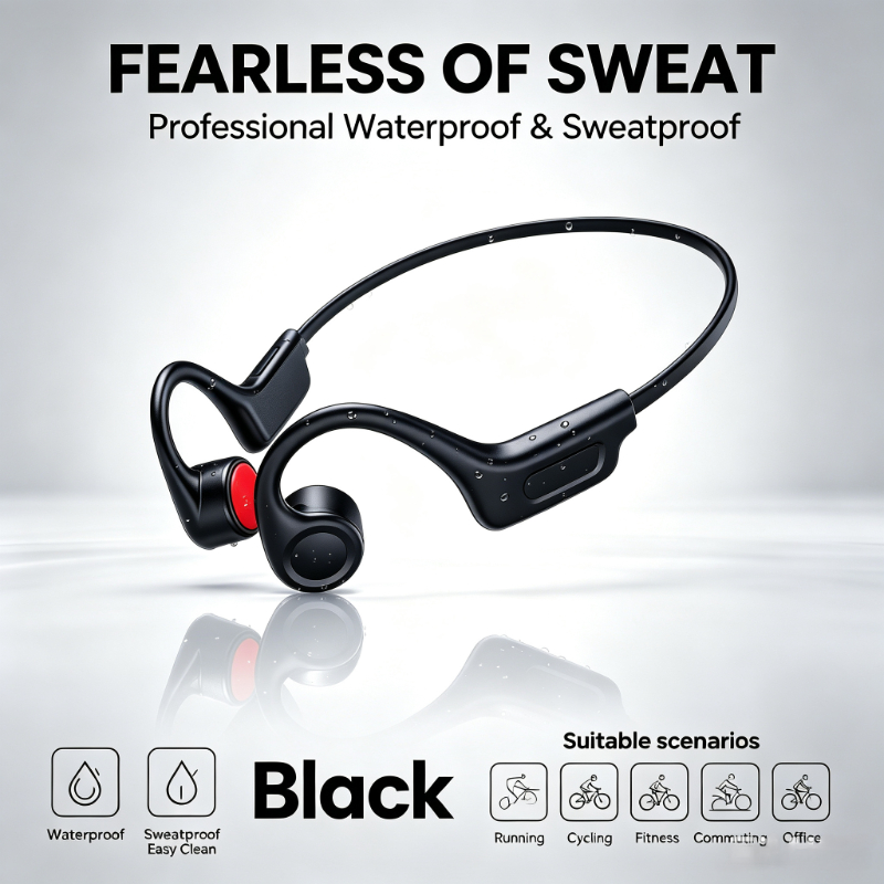 หูฟังบลูทูธแบบเปิดหู OWS รุ่นใ - Bone Conduction Running Headphones บทวิจารณ์และราคา