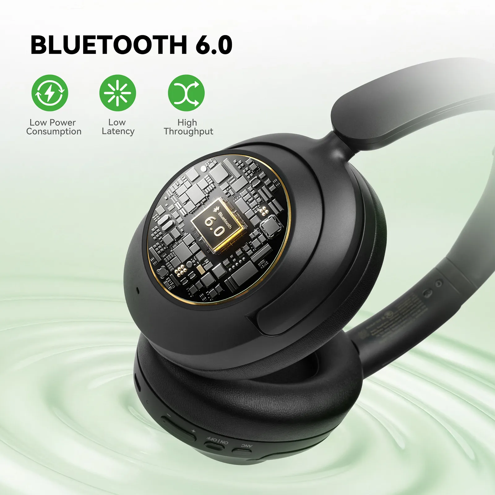 Oneodio A6 ANC หูฟังไร้สายบลูท - Anc Wireless Over Ear Headphones บทวิจารณ์และราคา