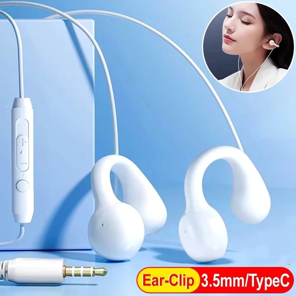 หูฟังแบบมีสายส่งเสียงผ่านอากาศ - Open Ear Air Conduction Headphones บทวิจารณ์และราคา