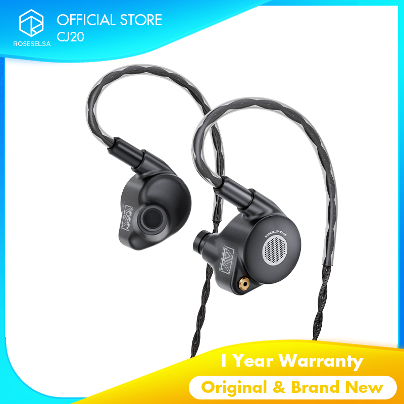 ROSESELSA X AAV CJ20 หูฟังอินเ - Planar Magnetic Iem Earphones บทวิจารณ์และราคา